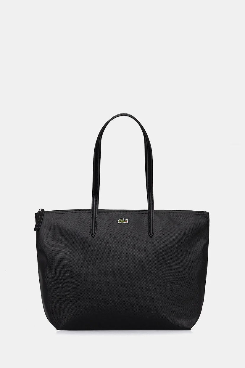 Голяма пазарска чанта Lacoste Lacoste Tote Bag Черно | NF1888PK