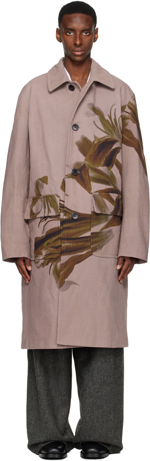 Dries Van Noten Floral Coat