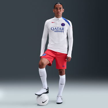 Тениска Nike Paris Saint-Germain Total 90 Strike Soccer Knit Drill Top Бяло | hm3356-101, 2