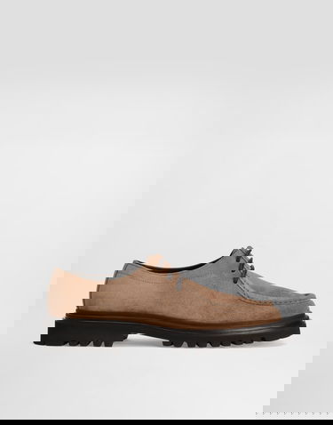 Аксесоари Dolce & Gabbana Dolce & Gabbana Split Calfskin Derby Lace-Ups Бежово | A10886AT44180024, 0
