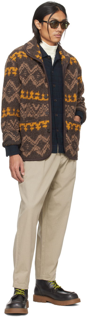 Риза Universal Works Universal Works OP Plaid Shirt Тъмно синьо | P2931, 3