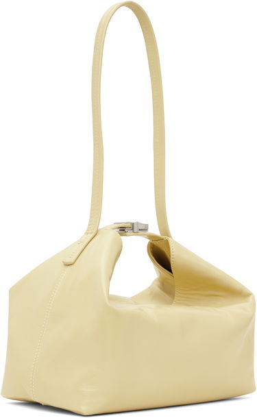 Дамска чанта BY FAR Bea Creased Leather Shoulder Bag Бежово | MWBSB052LL002BG032PL, 1