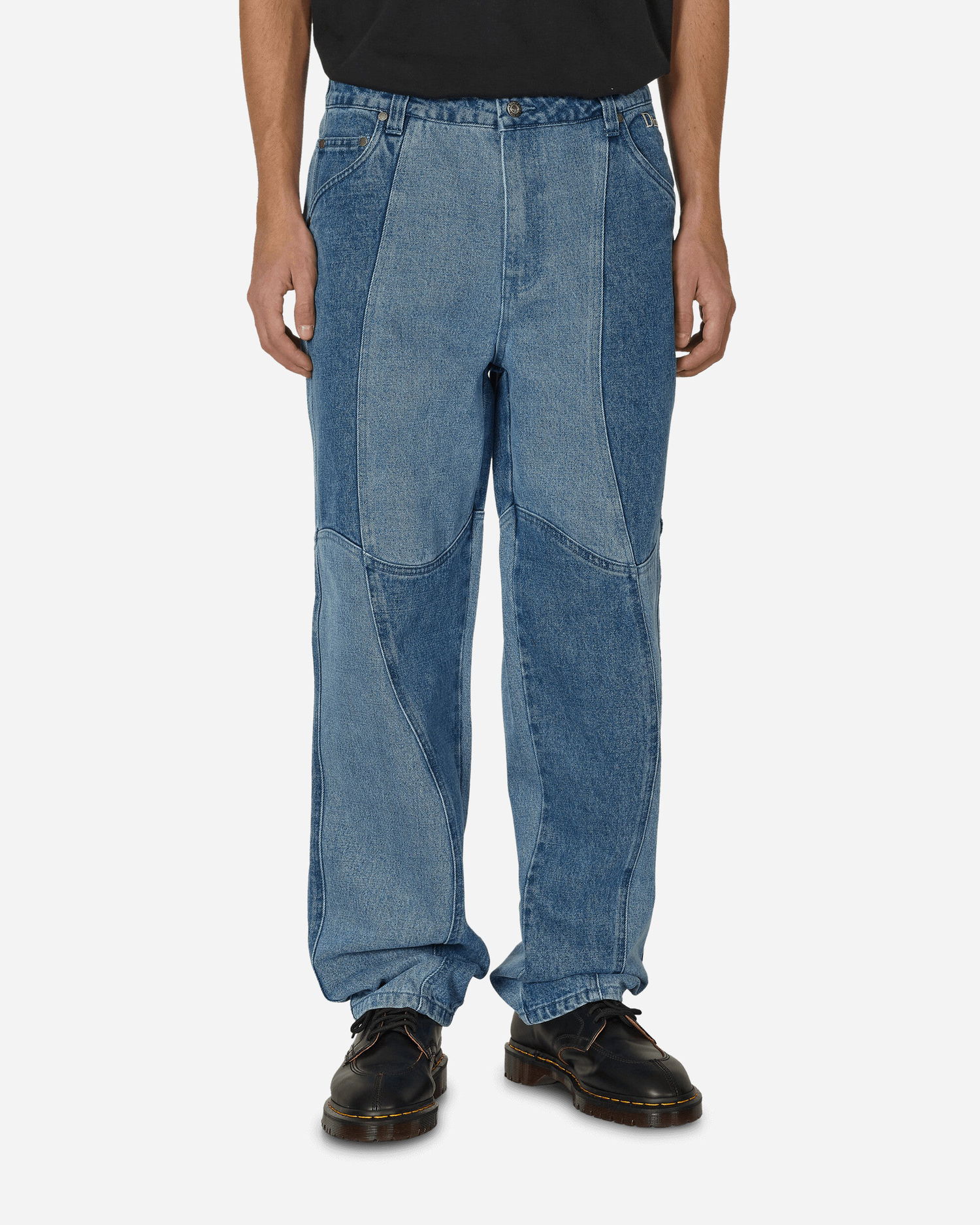 Дънки Dime Blocked Relaxed Denim Pants "Blue Washed" Синьо | DIME23D2F30BLU BLU, 1