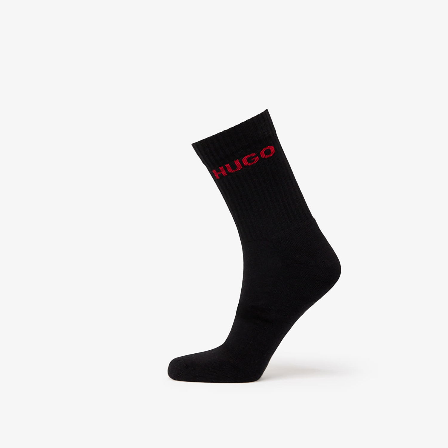 Чорапи BOSS Hugo Rib Logo Sock 6-Pack Black Черно | 50510187-001, 1