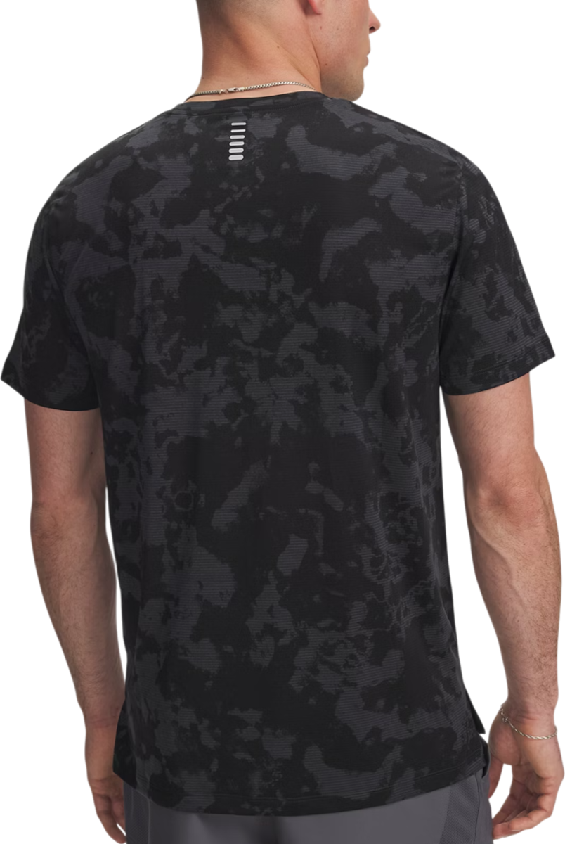 Тениска Under Armour Under Armour UA Launch Printed Short Sleeve T-Shirt Черно | 6006110-016, 1