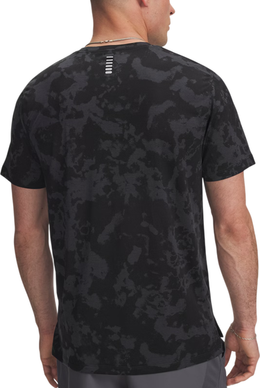 Тениска Under Armour Under Armour UA Launch Printed Short Sleeve T-Shirt Черно | 6006110-016, 1