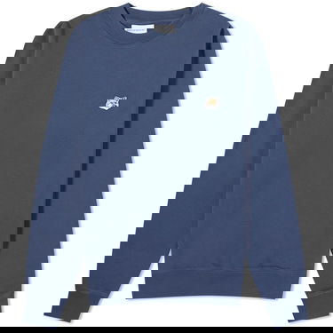 Пуловер MAISON KITSUNÉ Patch Crewneck Тъмно синьо | LM00301KM0001-P476, 0