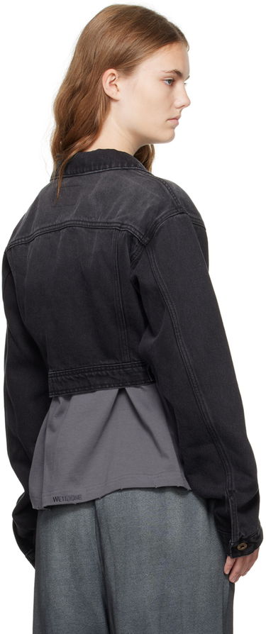 Яке We11done We11done Cropped Denim Jacket Черно | WD-DJ2-24-337-W-BK, 2