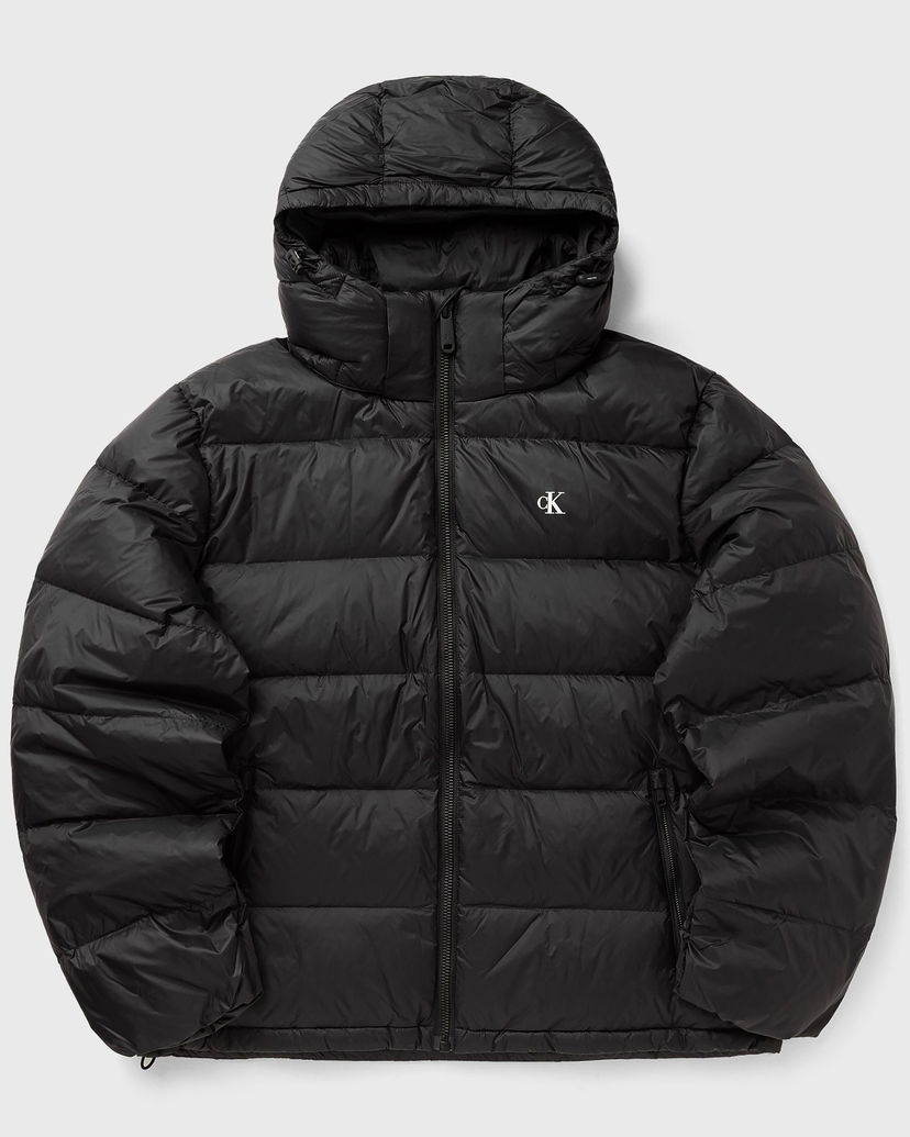 Пухо яке CALVIN KLEIN Calvin Klein Zip-Off Hood Down Puffer Jacket Черно | LV04RC518GUB1