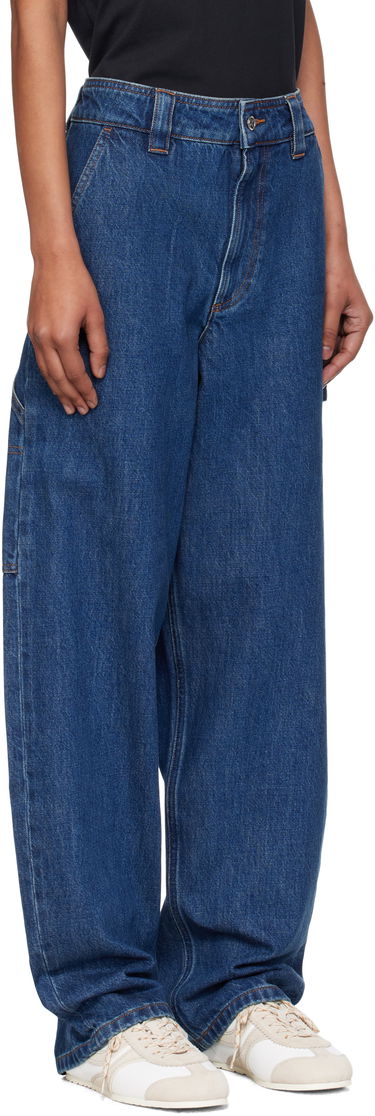 Дънки A.P.C. A.P.C. Fergus Loose Fit Jeans Синьо | COHJK-M08500, 4