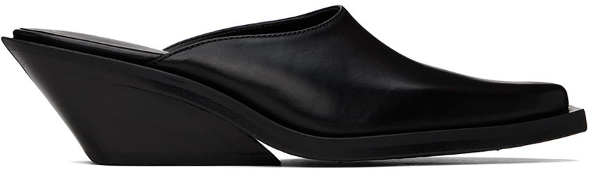Облекло Ann Demeulemeester Ann Demeulemeester Xina Wedge Mules Черно | 2401-W-F15-LT046-099, 0