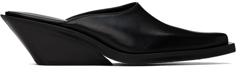 Облекло Ann Demeulemeester Ann Demeulemeester Xina Wedge Mules Черно | 2401-W-F15-LT046-099