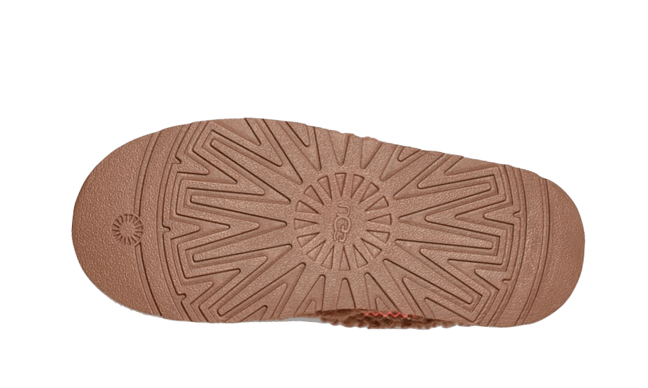 Кецове и обувки UGG Tazz Slipper "Heritage Braid Hardwood" W Кафяво | 1143976-HWD, 1