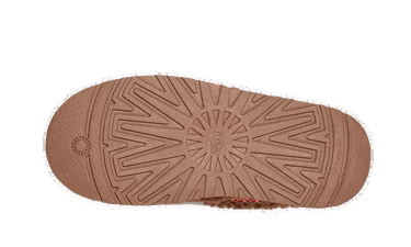 Кецове и обувки UGG Tazz Slipper "Heritage Braid Hardwood" W Кафяво | 1143976-HWD, 1
