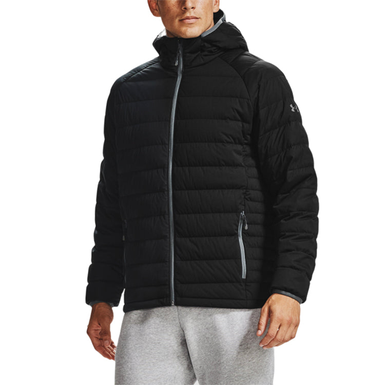 Пухо яке Under Armour Packable Stretch Fleece Down Jacket Черно | 1355858-001, 0