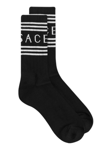 Чорапи Versace Sports Logo Sock Черно | 1008835-1A06357-2B020