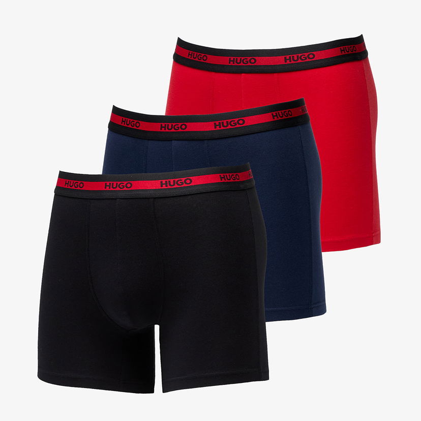 Боксерки BOSS Triplet Planet 3-Pack Boxer Multicolor Многоцветен | 50496713-623