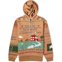 Суитчър Polo by Ralph Lauren Element x Sherpa Zip Hoodie Кафяво | 710917149001, 1