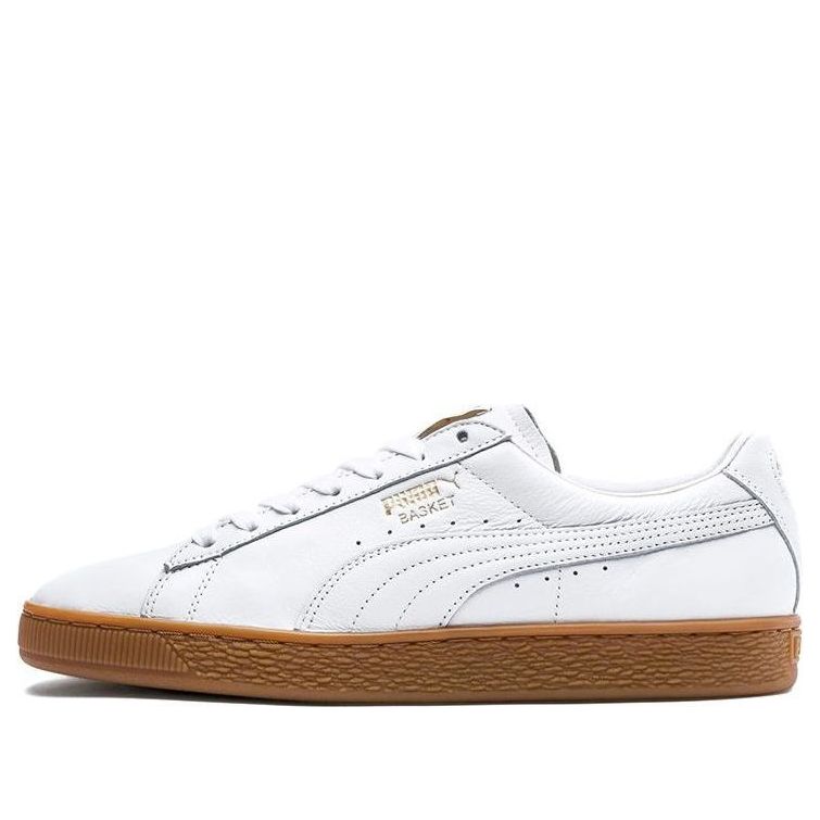 Кецове и обувки Puma Basket Classic Gum Deluxe Бяло | 366612-02, 0