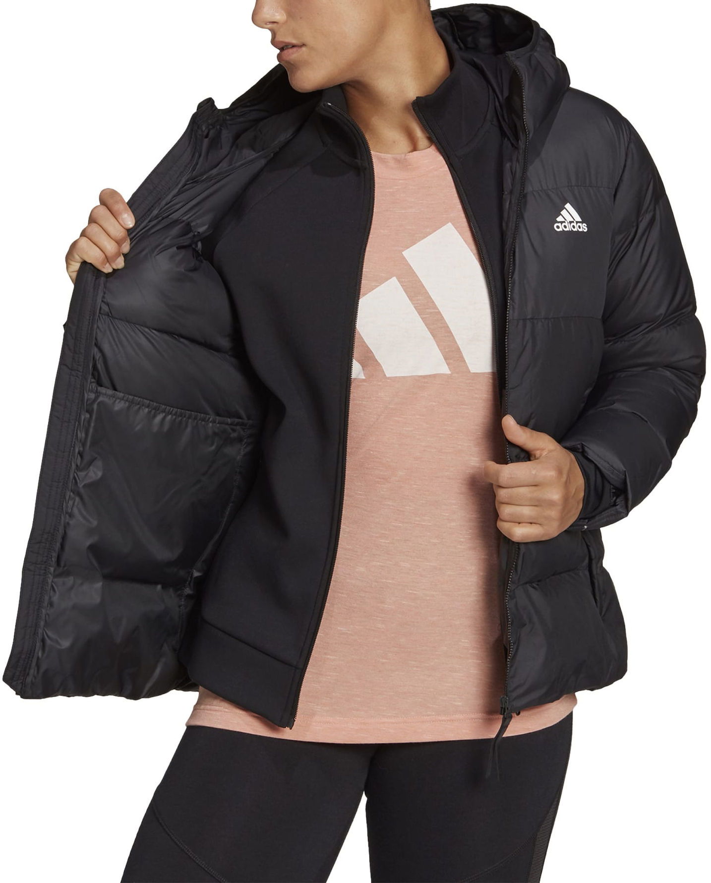 Пухо яке adidas Originals D11 Big Baffle Down Черно | h14172, 0