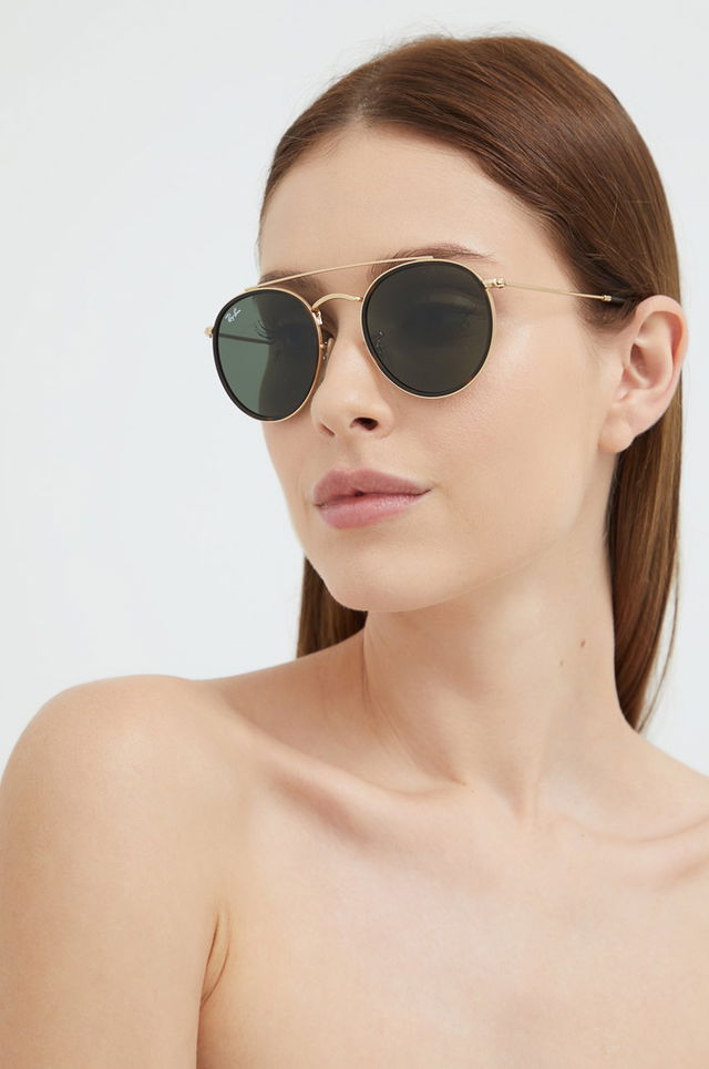 Ray-Ban Round Double Bridge Sunglasses