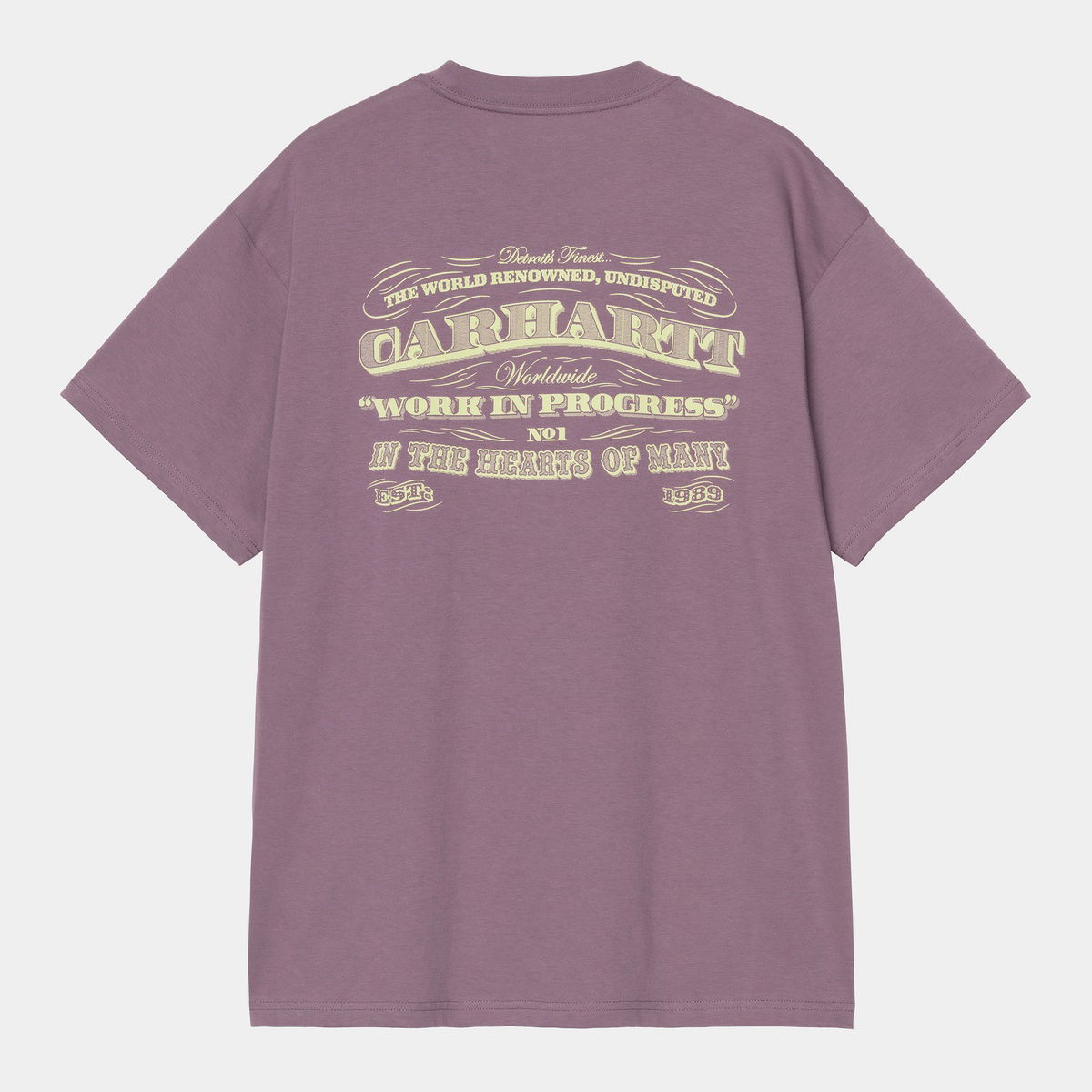 Тениска Carhartt WIP Carhartt WIP 3 One 3 Short Sleeve T-Shirt Лилаво | I035503_9, 1