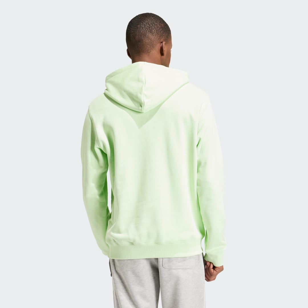 Суитчър adidas Performance Classics Trefoil Hoodie Зелено | IM9395, 1