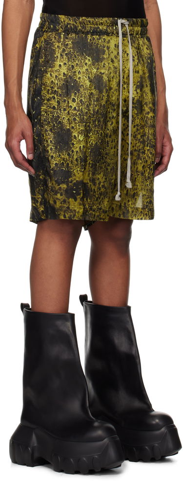 Къси панталони Rick Owens Rick Owens Hollywood Boxers Shorts Зелено | RU01E5397 JP1, 1