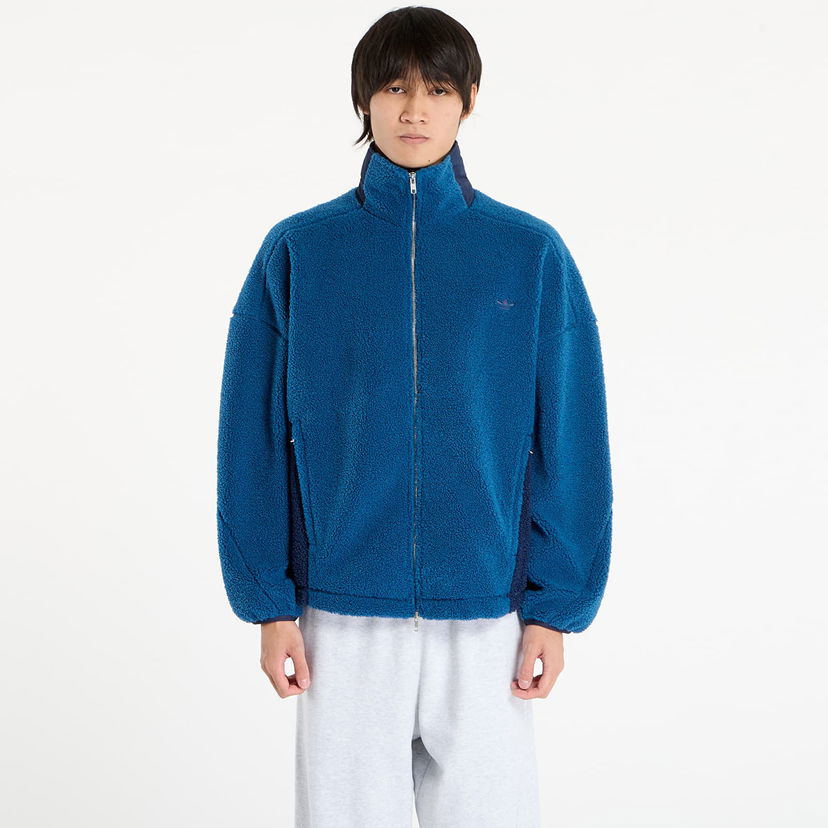 Яке adidas Originals Adams Blvd Fleece Jacket Синьо | JX6148