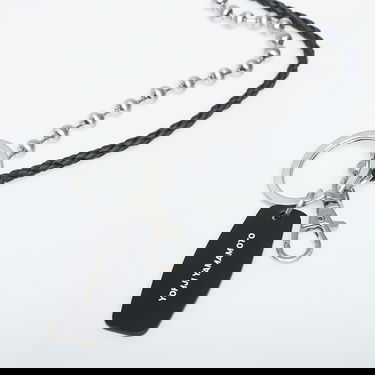 Ключодържатели Y-3 Yohji Yamamoto Braided and Ball Chain Keychain Металик | KF6454, 1