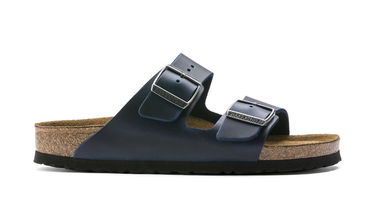 Кецове и обувки Birkenstock Arizona Soft Footbed Oiled Nubuck Leather Narrow Fit W Тъмно синьо | 1013644, 0