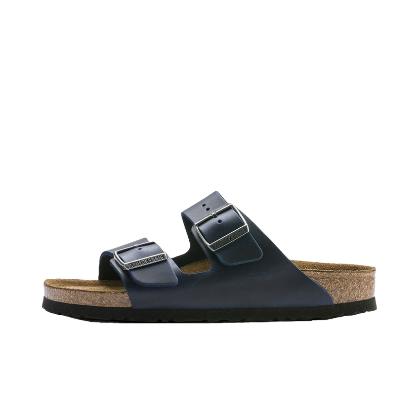 Кецове и обувки Birkenstock Arizona Soft Footbed Oiled Nubuck Leather Narrow Fit W Тъмно синьо | 1013644