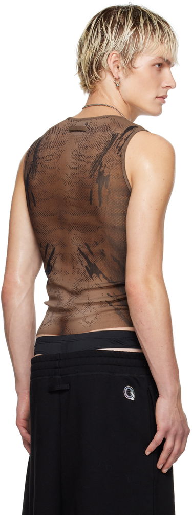 Потник Jean Paul Gaultier Shayne Oliver Edition 'GS Sport' Graphic Tank Top Кафяво | 24/27-U-DB034-T550-6700, 2