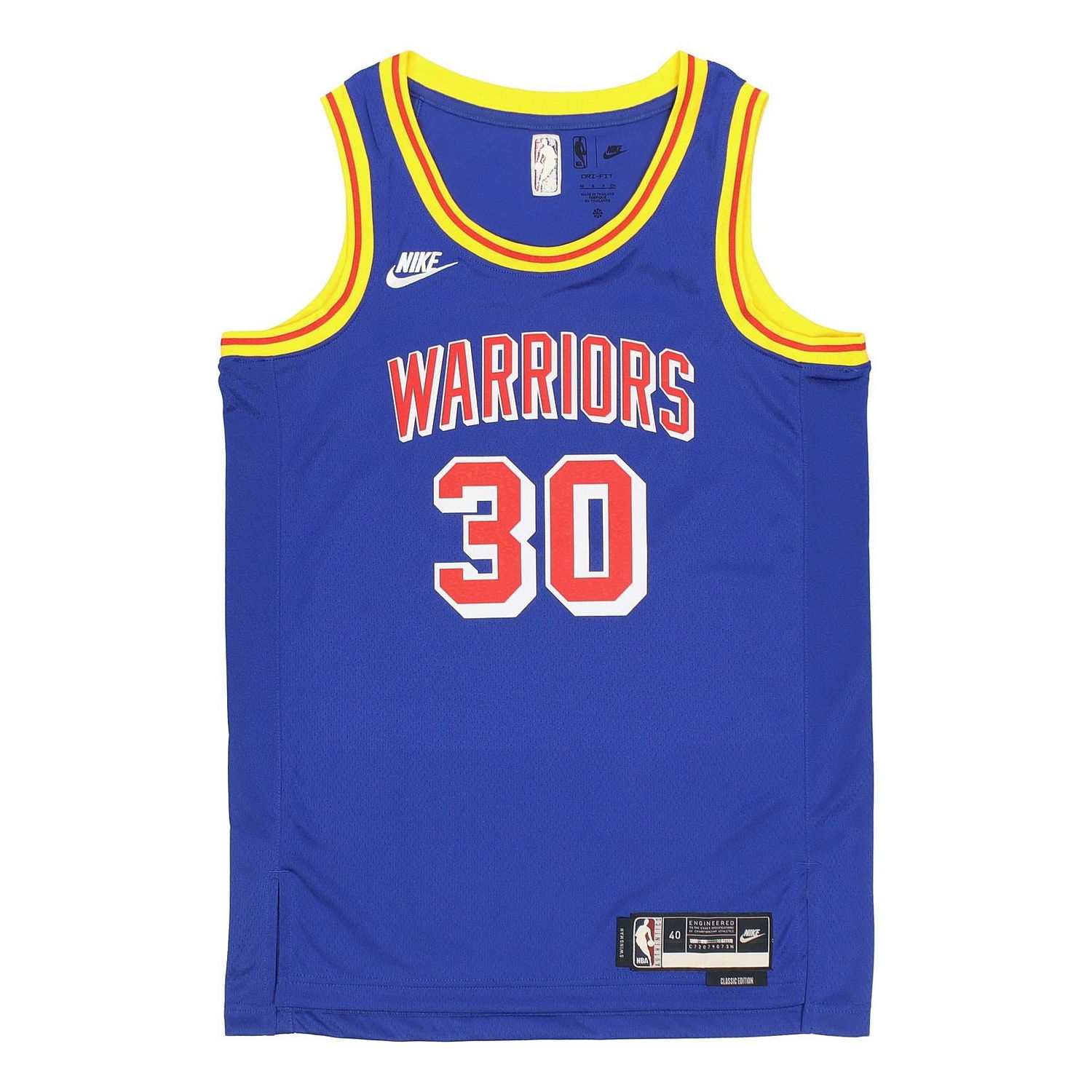Фланелка Nike Golden State Warriors Stephen Curry 30 Jersey Синьо | DB4119-495, 0