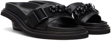 Аксесоари Simone Rocha Simone Rocha Embellished Slides Черно | LH11B 0766, 3