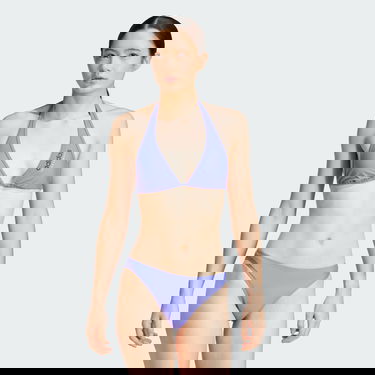 Бански adidas Performance Halter Bikini Top Лилаво | JG8471, 0