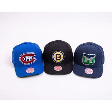 Шапка с козирка Mitchell & Ness NHL Team Ground 2.0 Pro Snapback Boston Bruins Black Черно | HHSS5370-BBNYYPPPBLCK, 2