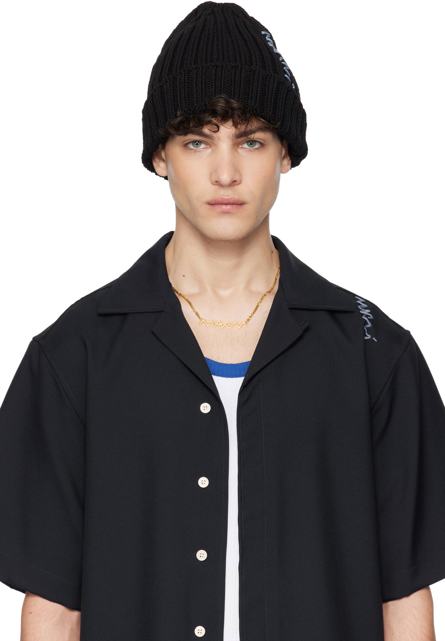 Колие Marni Marni Figaro Chain Necklace Металик | COZB0130A0 M2000, 1