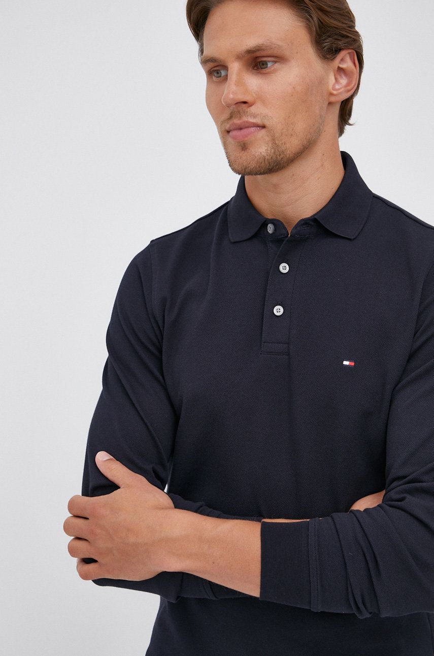 Тениска Tommy Hilfiger Long Sleeve T-Shirt Тъмно синьо | MW0MW20182.4890, 0