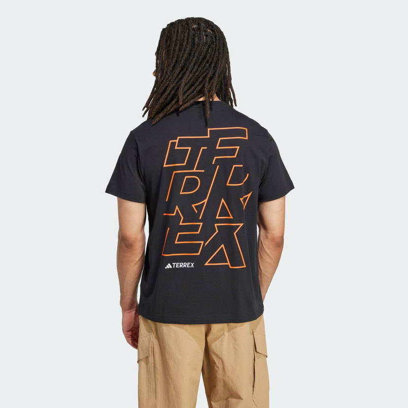 Тениска adidas Performance Terrex Signature Graphic Tee Черно | JM6401