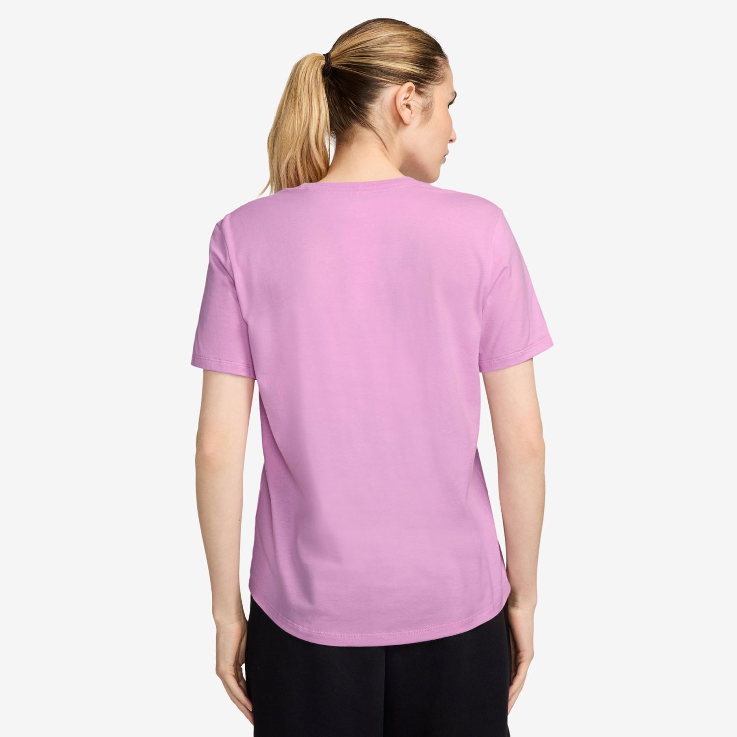 Тениска Nike Sportswear Essential Cotton T-Shirt Розово | DX7902-632, 1