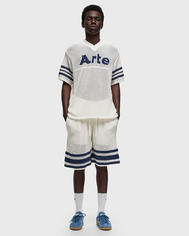 Къси панталони Arte Antwerp Knit American Shorts Бяло | SS24-106K-WHITE, 1