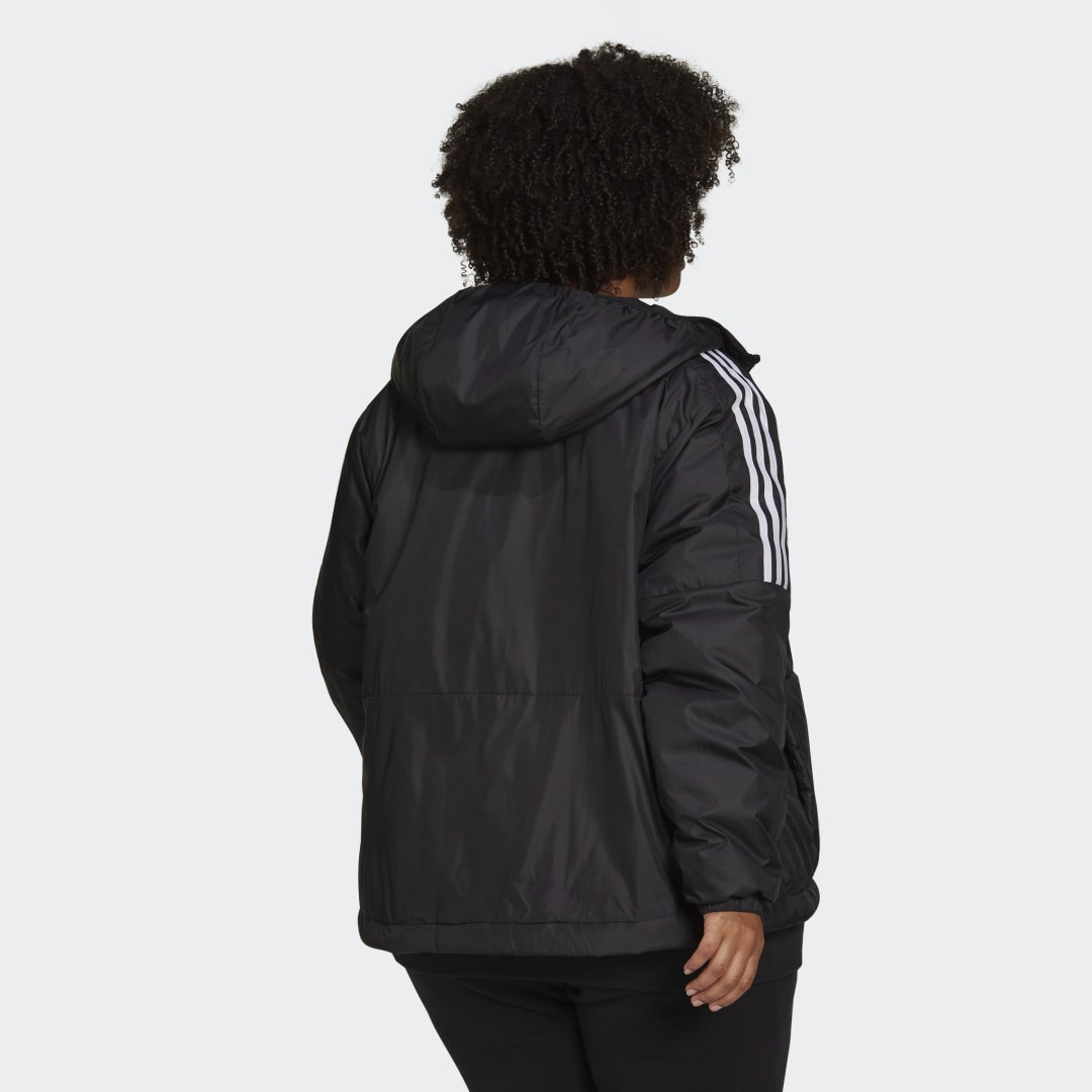 Яке adidas Originals Essentials Insulated Hooded Jacket (plus size) Черно | GT9135, 1