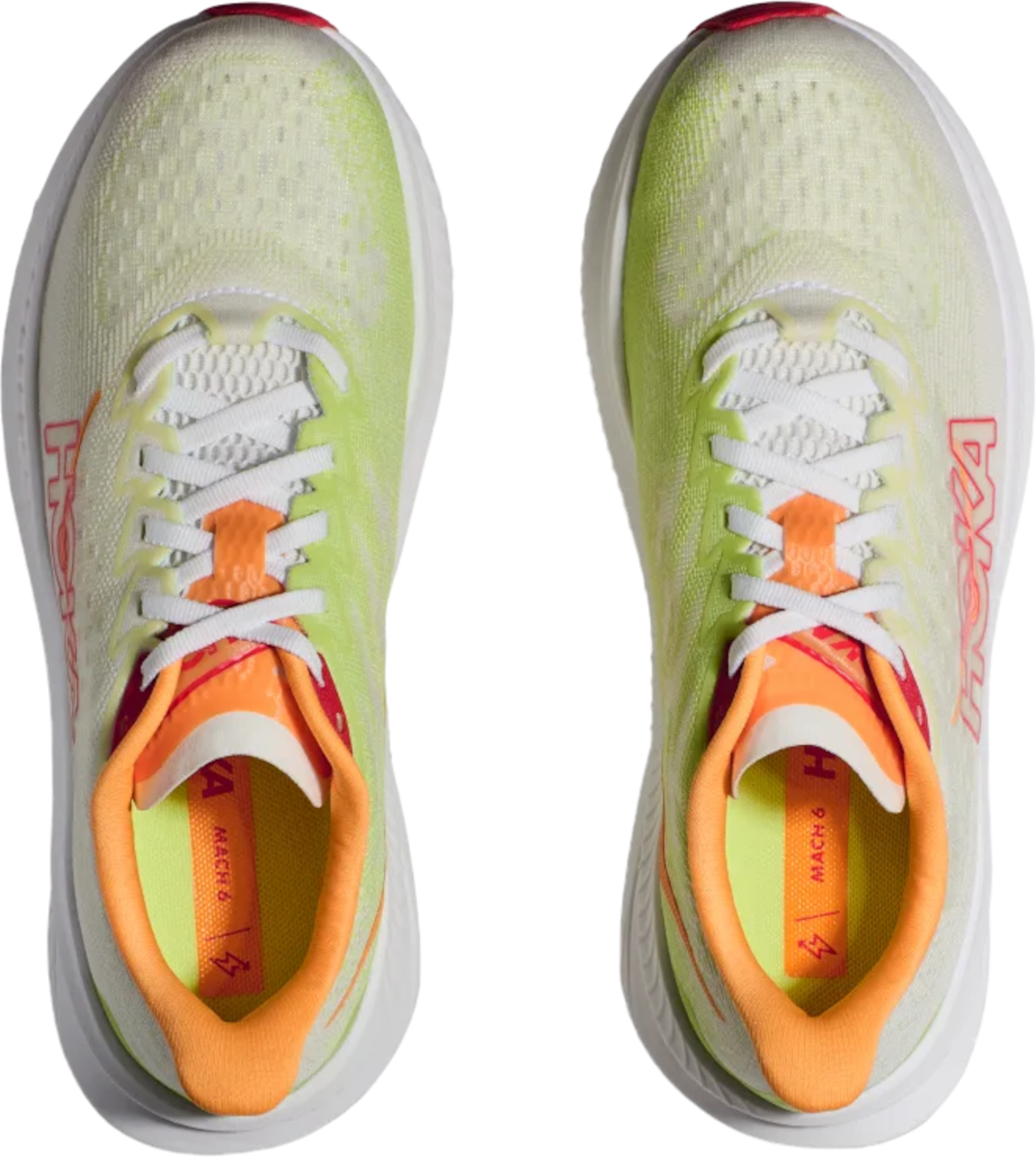 Кецове и обувки Hoka One One Mach 6 Зелено | 1147810-wtlt, 1