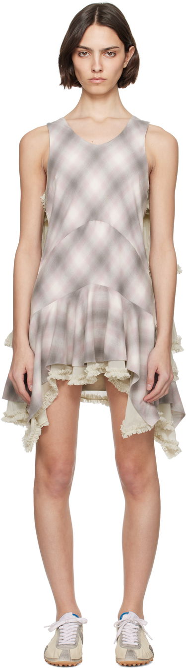 Pокля Collina Strada Collina Strada Phlox Layered Mini Dress Бежово | XX4036, 0