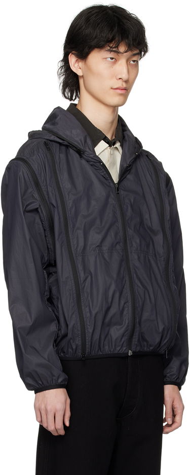 Ветровка LEMAIRE LEMAIRE Zip Hooded Jacket Черно | OW1061 LF1243, 1