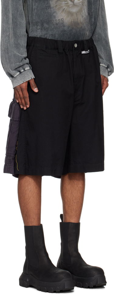 Къси панталони Maison MIHARA YASUHIRO MIHARA YASUHIRO Four Legs Shorts Черно | A14PT042, 1