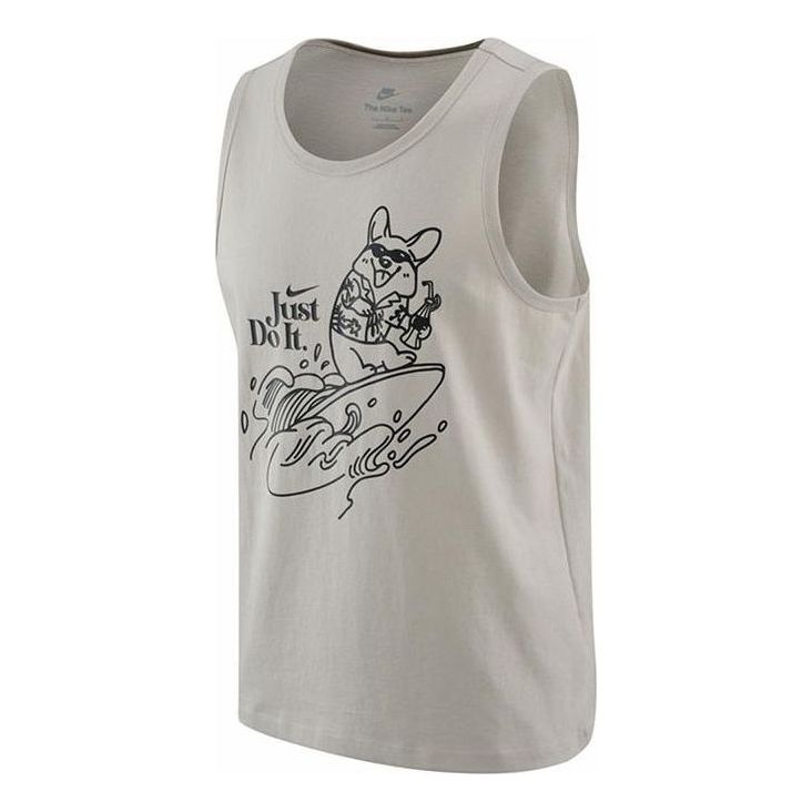Потник Nike Graphic Surf Dog Tank Бежово | FV1280-104