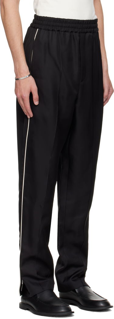 Панталони Jil Sander Jil Sander Piped Trousers Черно | J61KA0061_J65280, 1