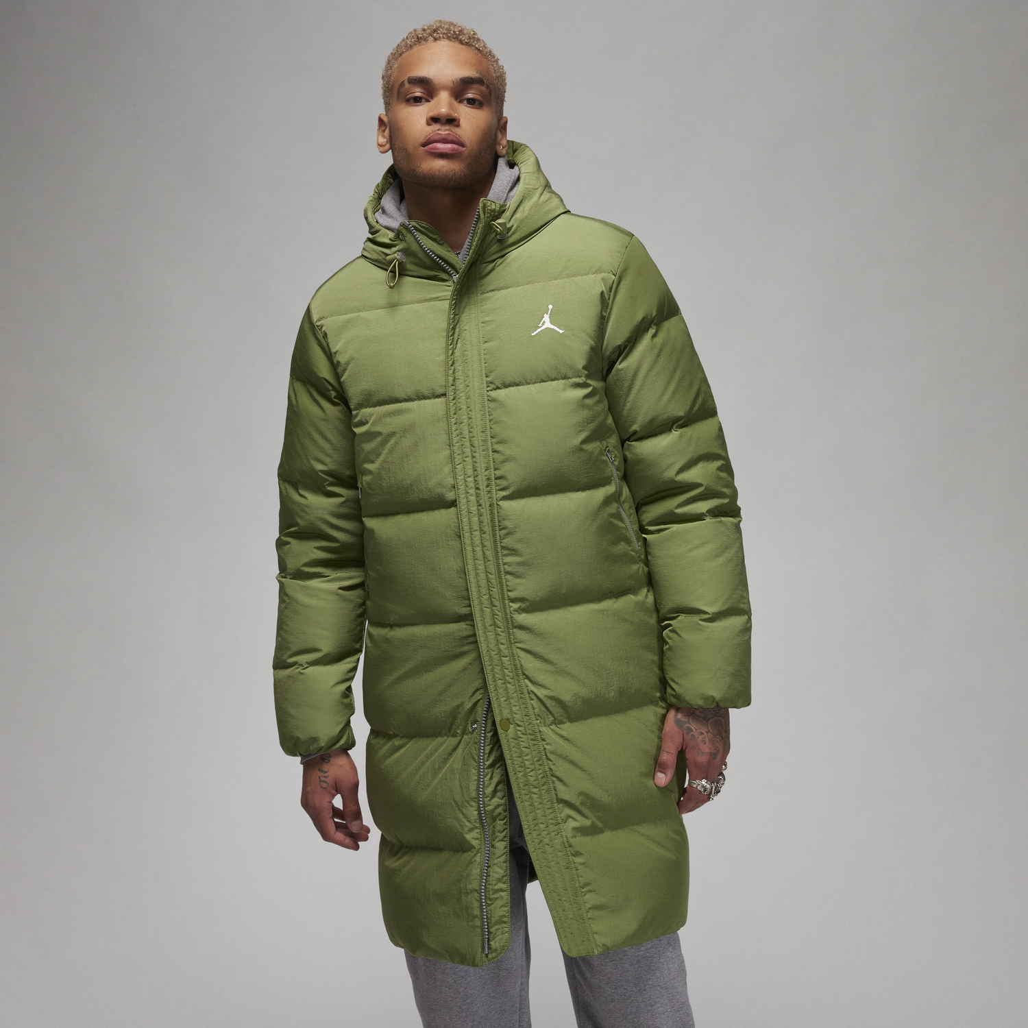 Пухо яке Nike Jordan Essentials Jacket Зелено | FB7313-340, 0